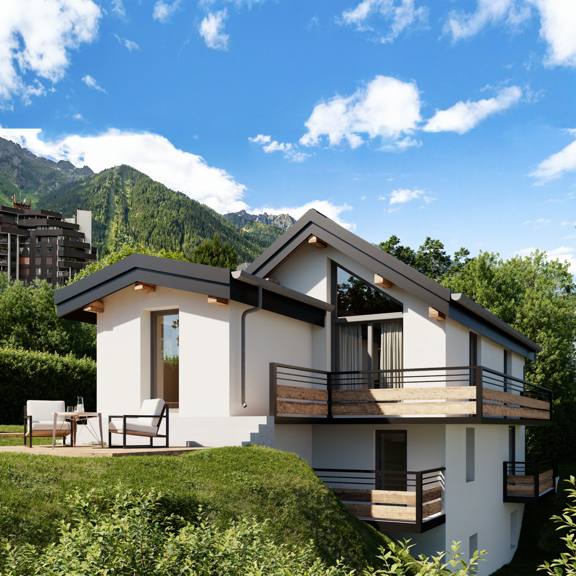 chalet 13 Pièces en vente sur CHAMONIX MONT BLANC (74400)