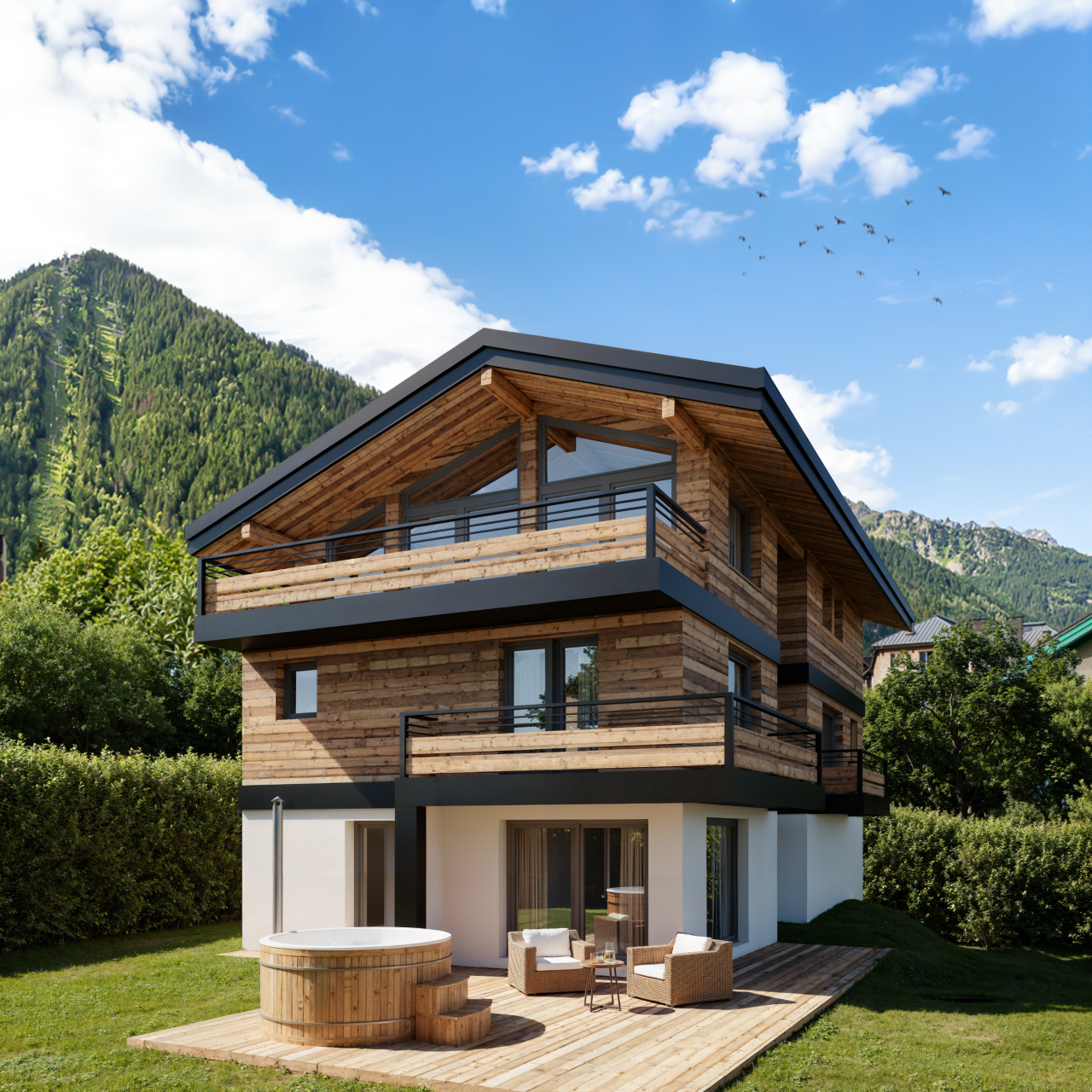 Vente Chalet Chamonix-Mont-Blanc 13&nbsp;Pièces 443&nbsp;m²