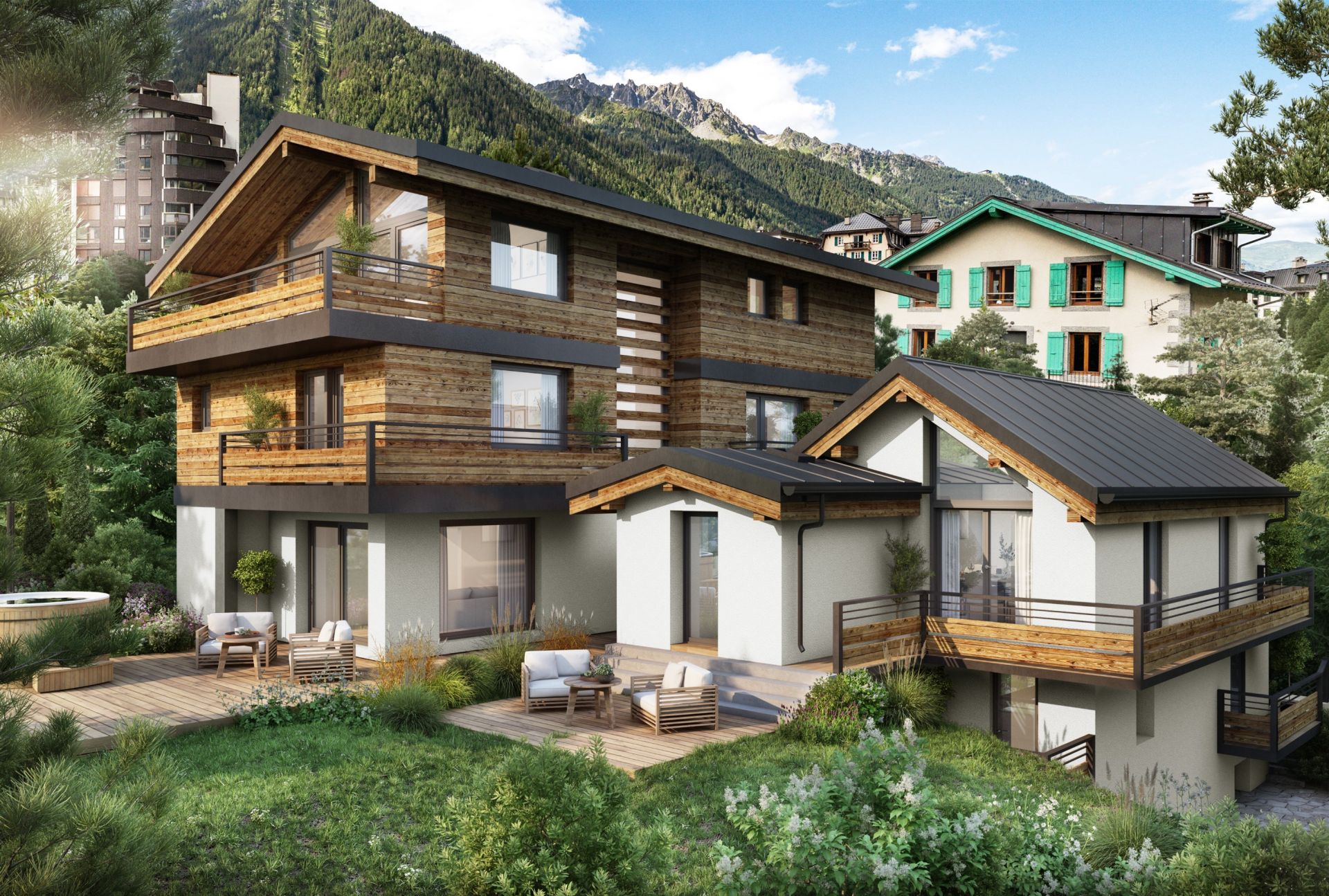 chalet 8 Rooms for sale on CHAMONIX MONT BLANC (74400)