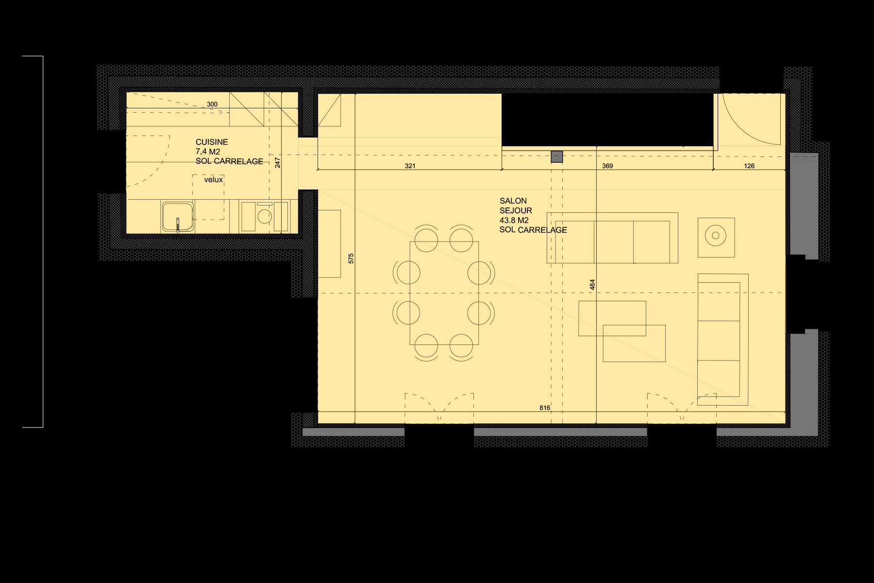 chalet 4 Rooms for sale on CHAMONIX MONT BLANC (74400)