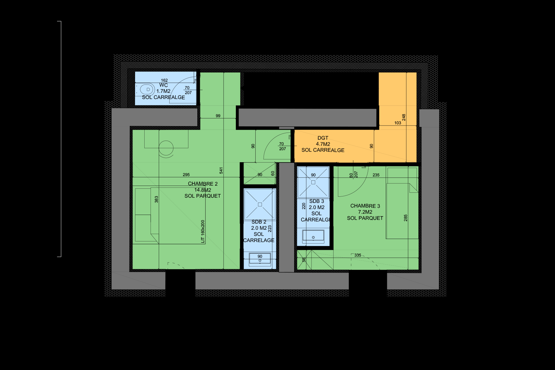 chalet 4 Rooms for sale on CHAMONIX MONT BLANC (74400)