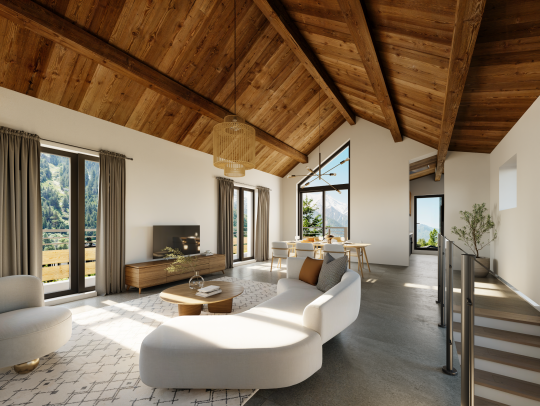 chalet 4 Pièces en vente sur CHAMONIX MONT BLANC (74400)