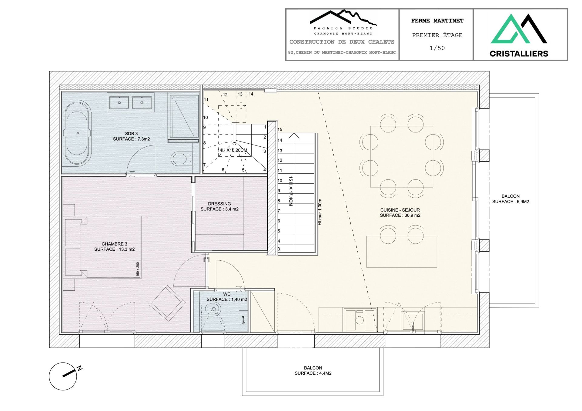 chalet 5 Pièces en vente sur CHAMONIX MONT BLANC (74400)