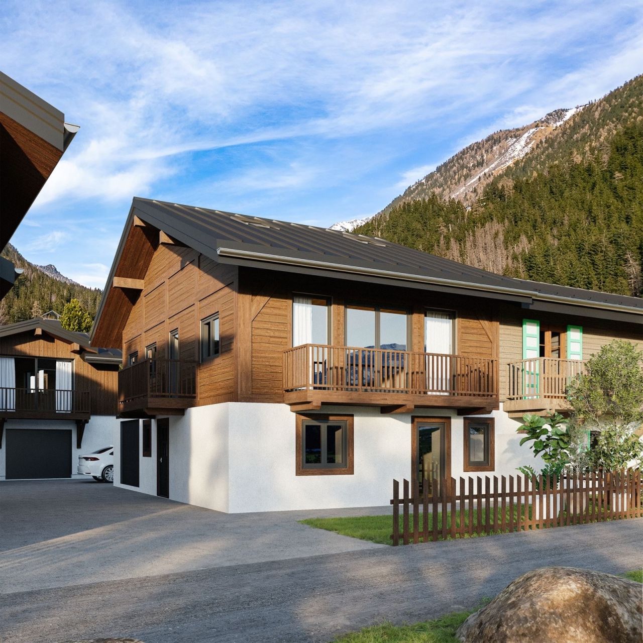 Sale Chalet Chamonix-Mont-Blanc 5 Rooms 136 m²